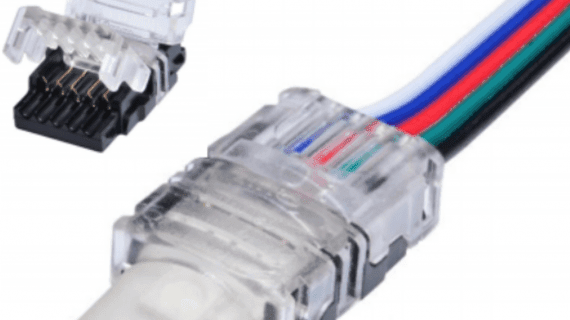 Conector Led a Cable 4pin