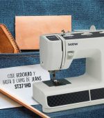 Maquina de coser para jeans y ecocuero