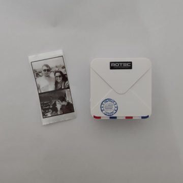 M02 Blanco vista superior y foto impresa