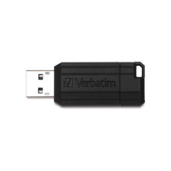 Memoria Flash USB PinStripe de 128 GB – Negro