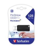 Memoria Flash USB PinStripe de 128 GB – Negro - Imagen 2