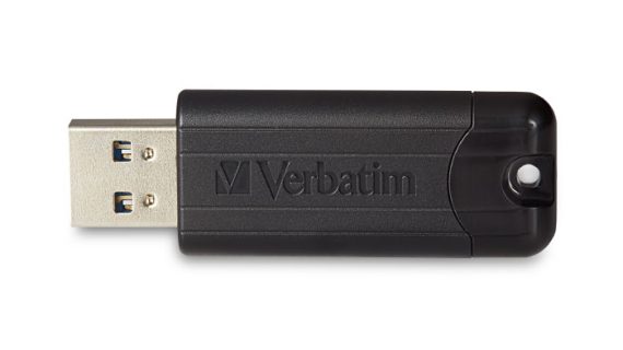 Memoria Flash USB 3.2 Gen 1 PinStripe de 128 GB – Negro