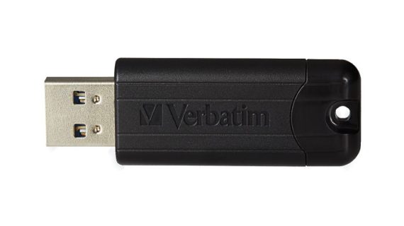 Memoria Flash USB 3.2 Gen 1 PinStripe de 256 GB – Negro