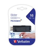 Unidad Flash USB deslizante de 16 GB – Negro - Imagen 2