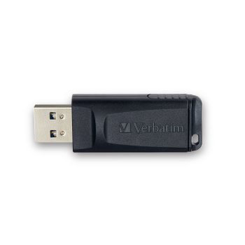 Unidad Flash USB deslizante de 64 GB – Negro