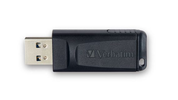 Unidad Flash USB deslizante de 64 GB – Negro