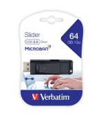 Unidad Flash USB deslizante de 64 GB – Negro - Imagen 2