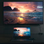 Adaptador de pantalla inalámbrico Share My Screen USB-C de 1080p con concentrador USB y lector de tarjetas – WDA-01 - Imagen 3