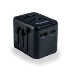 UTA-02 Adaptador universal de viaje 20W – USB-C, USB-A