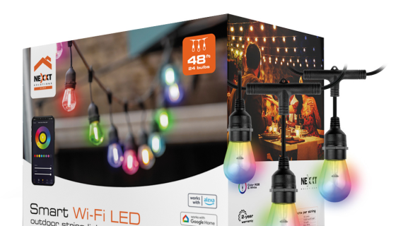 Focos Leds Inteligentes para exteriores Smart  (24 focos/14.6 mts)