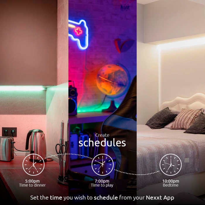 Tira led Inteligente RGBIC (5mts) - Imagen 4