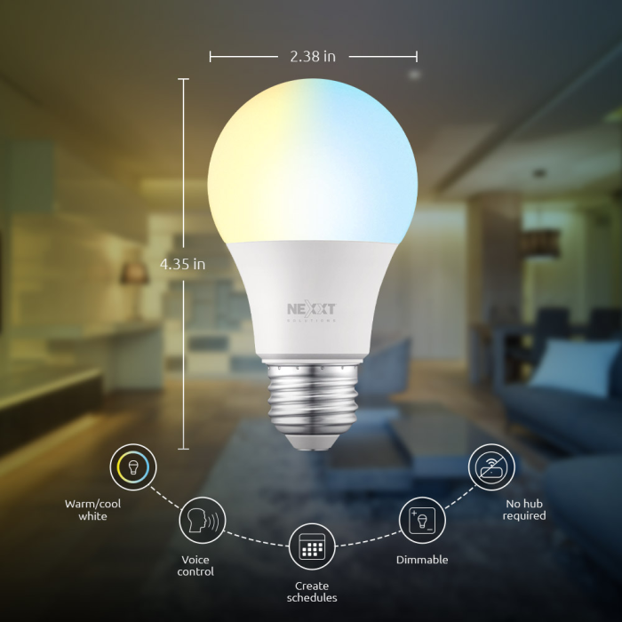 Foco Inteligente A19 de 3 colores 220V - Imagen 2