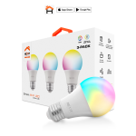 Pack de focos Inteligentes A19 RGB 220V