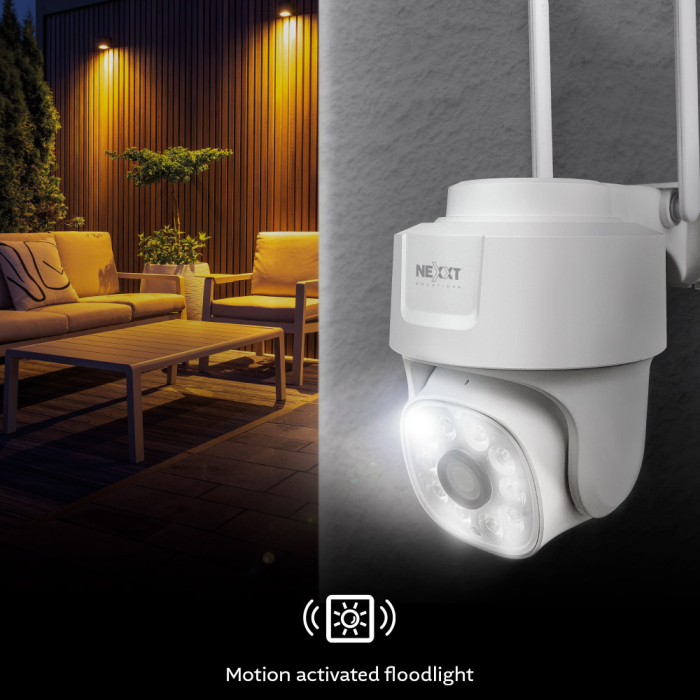 Camara exterior 2K con luz de inundacion y PTZ - Imagen 4