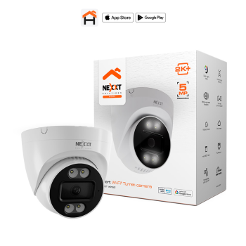 Camara fija en domo 2K 5MP RJ45