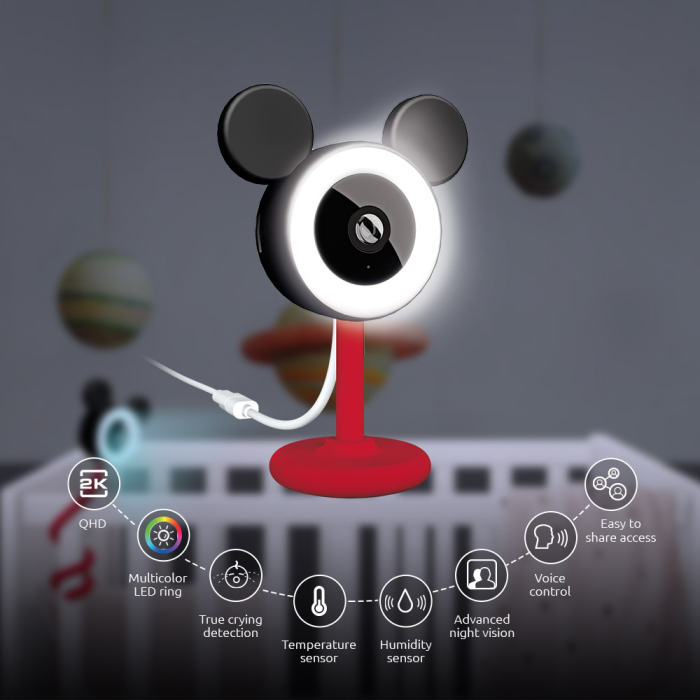 Monitor de bebe inteligente Mickey edition - Imagen 2