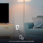 Enchufe de pared Inteligente con USB - Imagen 3