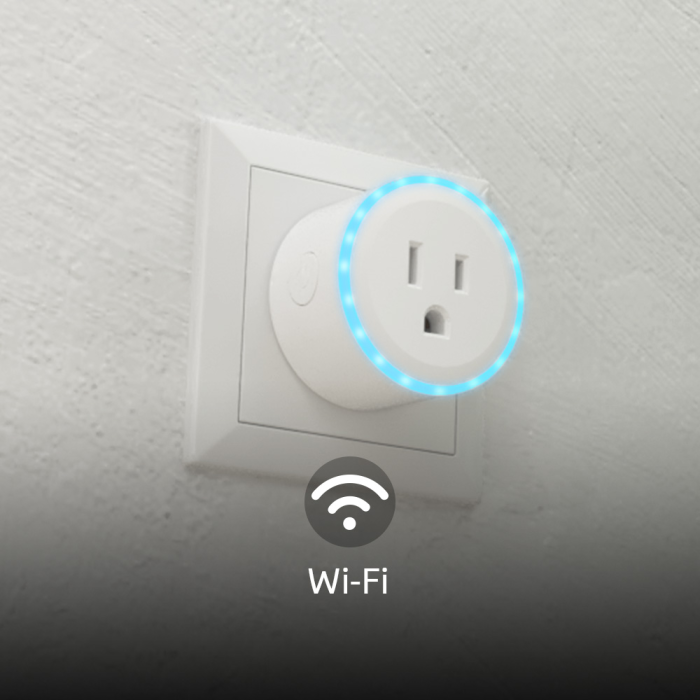 Enchufe Inteligente Wifi con luz RGB - Imagen 3