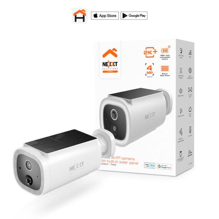 Cámara inteligente Wi-Fi® con panel solar integrado - Imagen 1