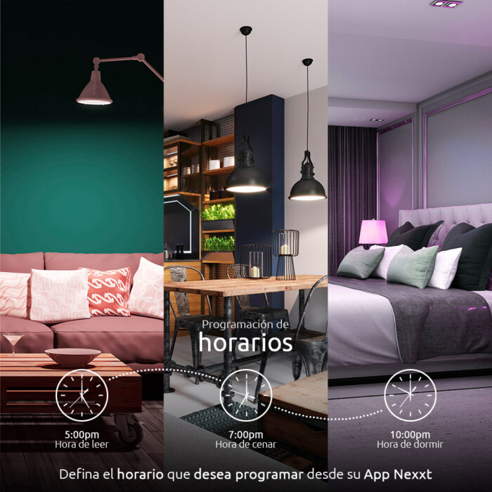 Bombilla LED inteligente Wi-Fi® 220V - A19 - Imagen 2